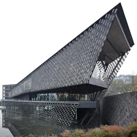 Museo Xinjin Zhi de Kengo Kuma