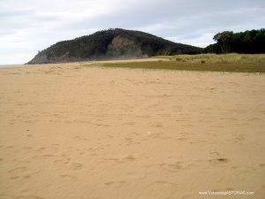 Playa de Rodiles: Acoge multitudes sin especial sensación de agobio