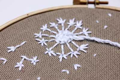 Bordar el nombre del bebé