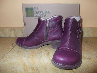 Mis botines de la empresa El Naturista