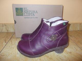 Mis botines de la empresa El Naturista
