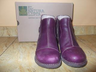 Mis botines de la empresa El Naturista