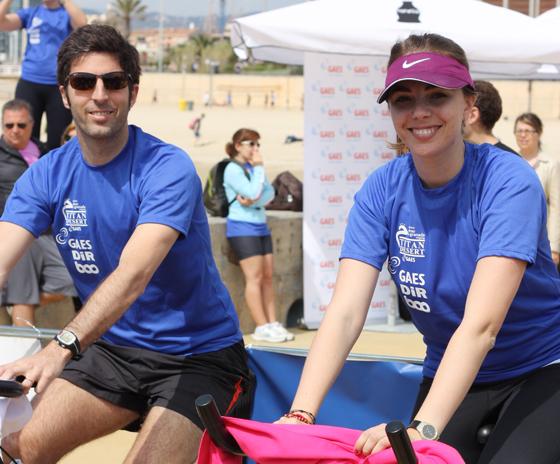 Spinning junto al mar con DiR y el equipo de Titan Desert