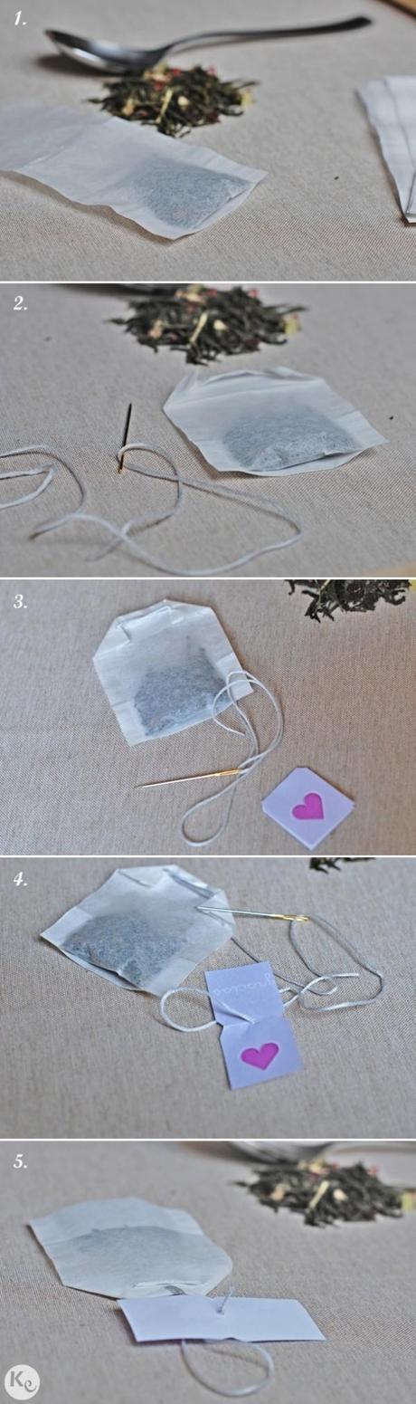 DIY.Bolsitas de té personalizadas-detalle invitados/Custom tea bag wedding favors