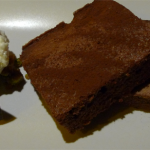 postre brownie