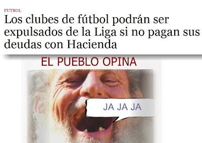 ¿CLUBES DE FÚTBOL EXPULSADOS POR DEUDAS?...
