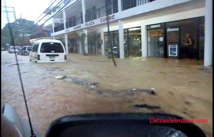 Un muerto, vías y cientos de viviendas inundadas en PP