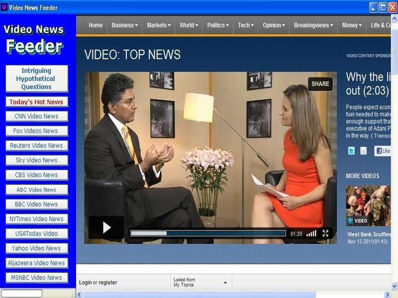 Video News Feeder