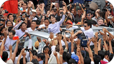 Yo soy rebelde: Damas de Hierro I, Aung San Suu Kyi