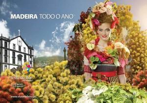 Cartel Fiesta de la Flor 2012 Madeira