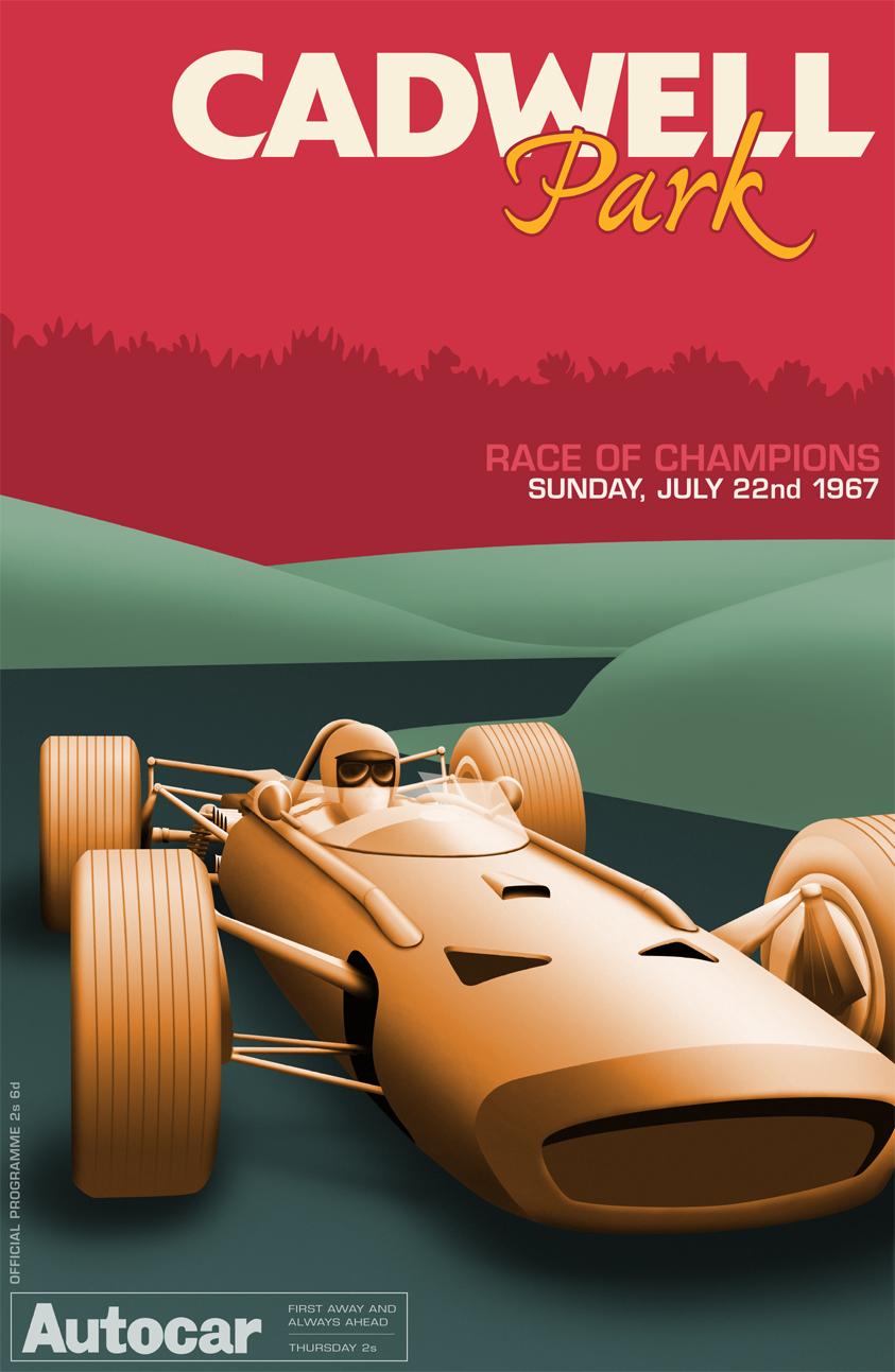 John Bradley – Carteles de grandes premios de automovilismo