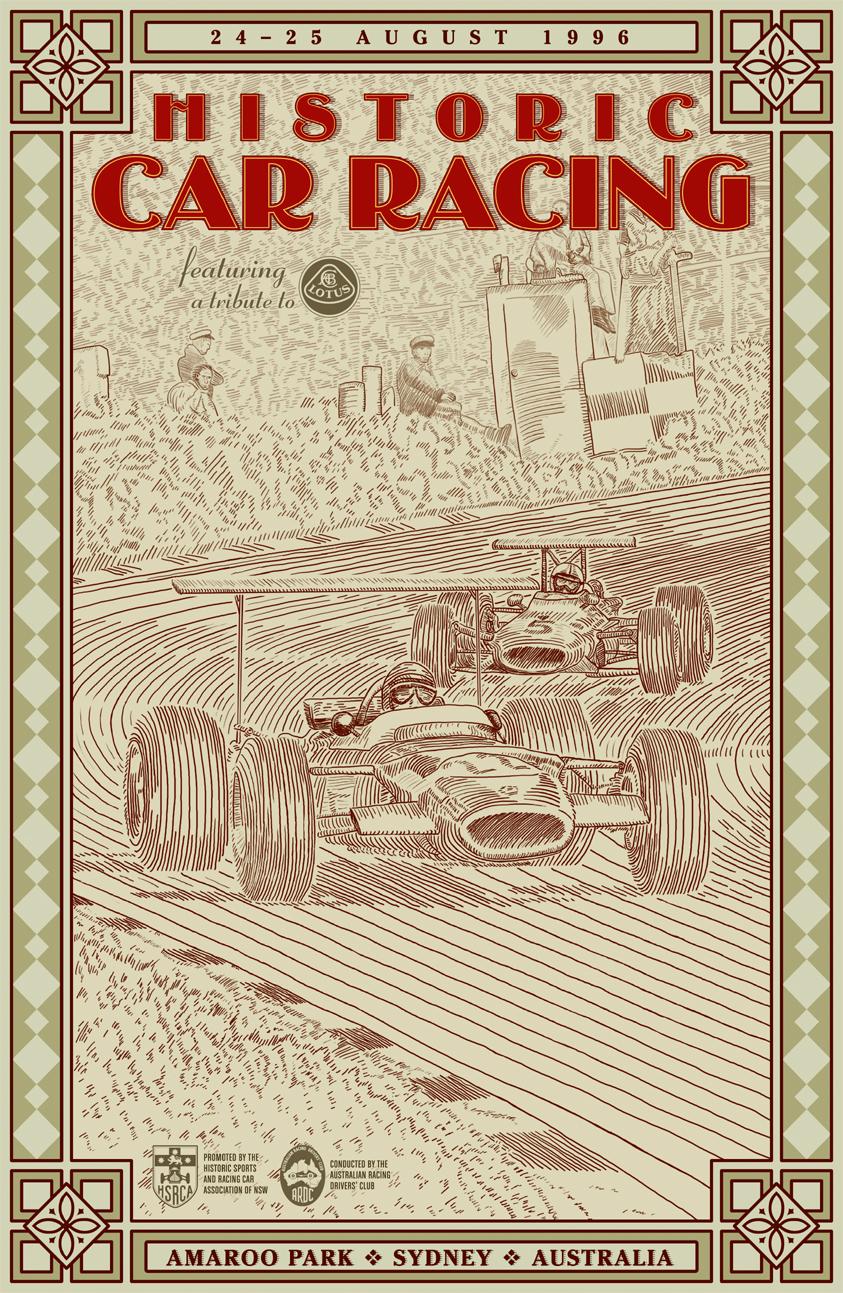 John Bradley – Carteles de grandes premios de automovilismo