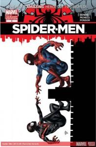 Portada alternativa de Mike Deodato para Spider-Men Nº 4
