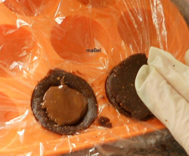 Galletas rellenas de Nutella