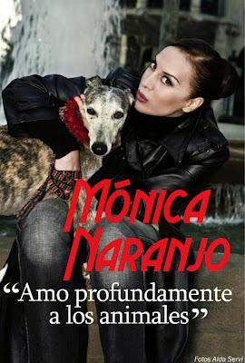 MONICA NARANJO y los GALGOS.