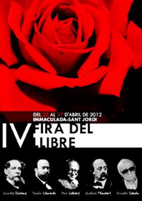 Ana Pomares en la IV Fira del Llibre 2012 del Colegio Inmaculada Jesuitas de Alicante