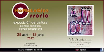 Exposición “Homologías” del pintor canario Ossorio