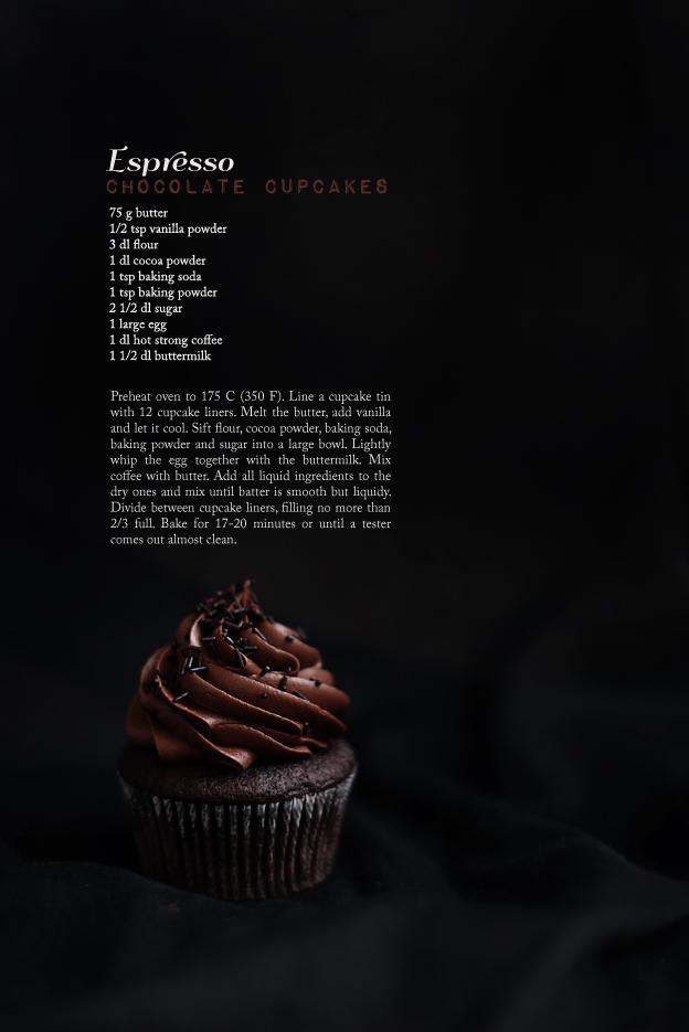 ESPRESSO CHOCOLATE CUPCAKES
