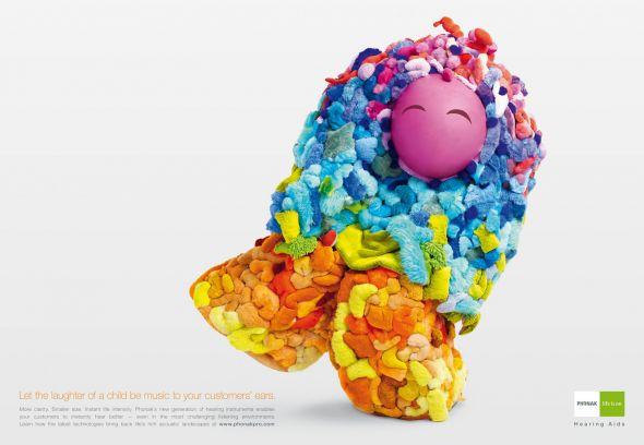 20 anuncios gráficos muy coloridos