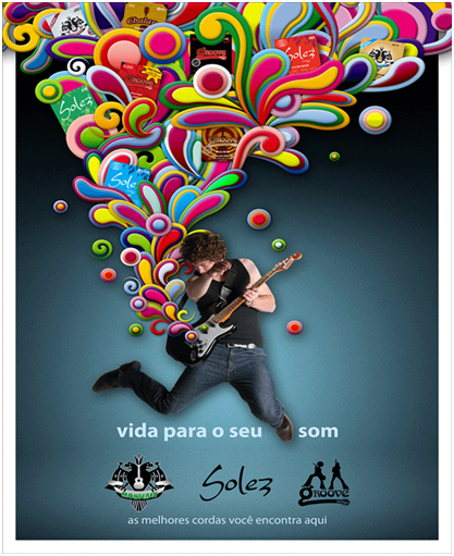 20 anuncios gráficos muy coloridos