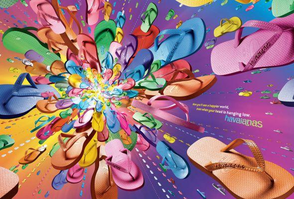 20 anuncios gráficos muy coloridos