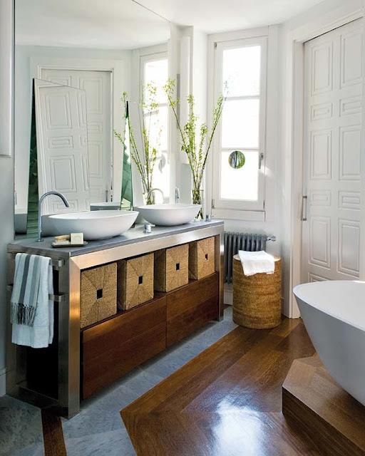 Lo viejo y lo nuevo, lo moderno y lo clásico en un piso en Madrid