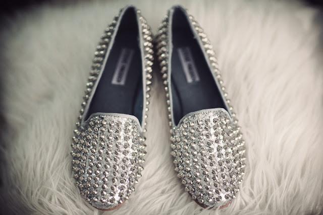 Studded loafers