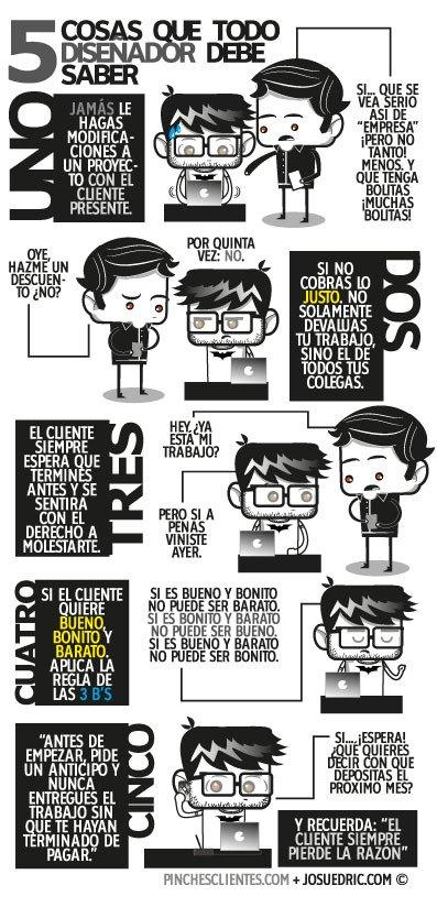 5 cosas que todo diseñador debe saber