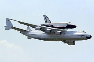 La aeronave  Antonov An-225 Mriya