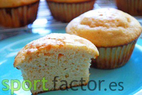 Magdalenas de proteína