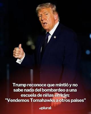 Trump reconoce que mintió.