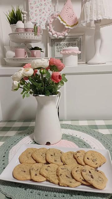 galletas con mantequilla marrón caseras galletas con chips de chocolate