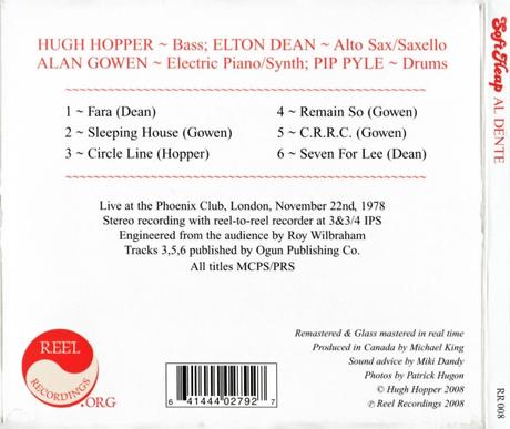 Soft Heap - Al Dente (1978)
