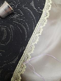 TEJIDO JACQUARD CON LUREX