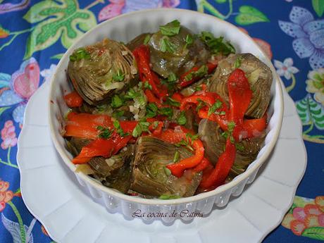 Alcachofas en cazuela