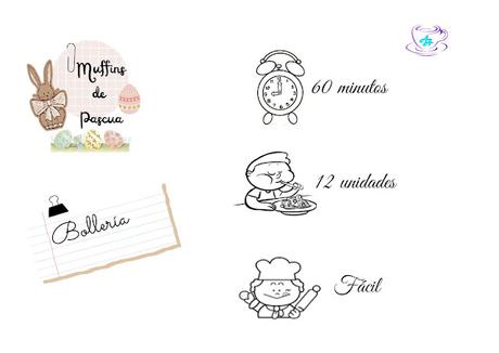 MUFFINS DE PASCUA