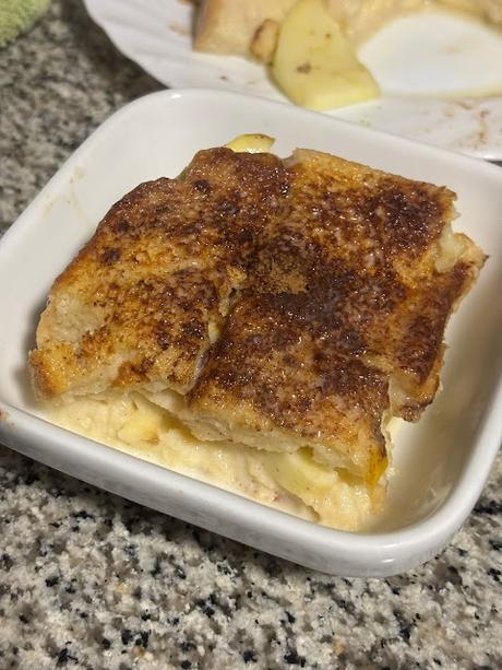 Pudin de manzana