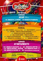 Programación de las Fiestas de Getafe en 2026