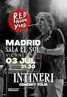 Concierto de Red Moon Yard en Sala el Sol en julio del 2026
