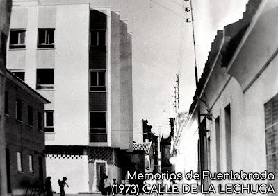 Calle de la Lechuga en 1973