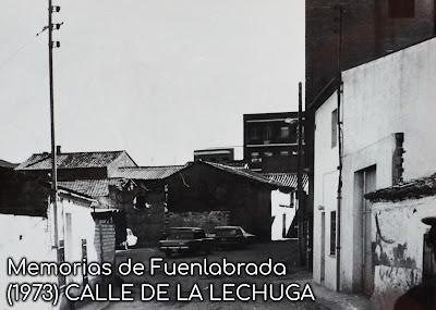 Calle de la Lechuga en 1973
