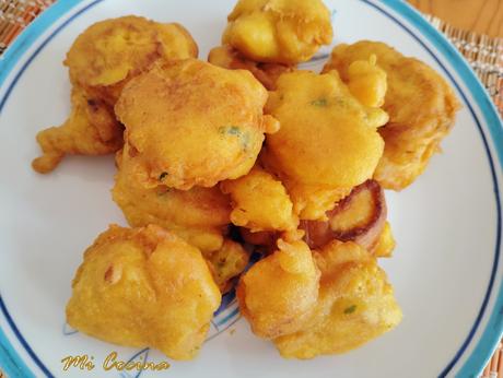 BUÑUELOS DE BACALAO