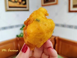 BUÑUELOS DE BACALAO