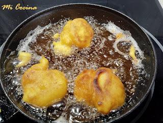 BUÑUELOS DE BACALAO