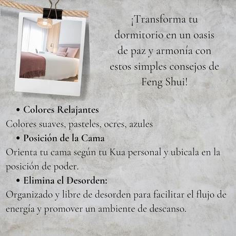 Feng Shui para cada estancia 💕