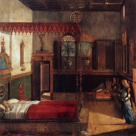 Vittore Carpaccio El sueño de Santa Úrsula hacia 1495 Galería de la Academia VeneciaJPG