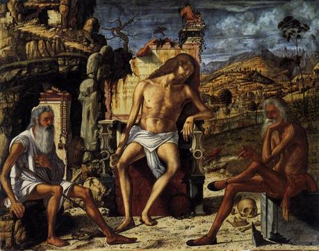 Vittore Carpaccio La meditación de la Pasión hacia 1490 Metropolitan Museum Nueva York