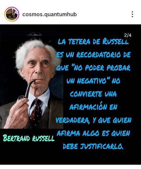 DIOS Y LA TETERA DE RUSSELL DIOS Y LA TETERA DE RUSSELL