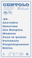Confirmaciones del Centolo Weekender 2026