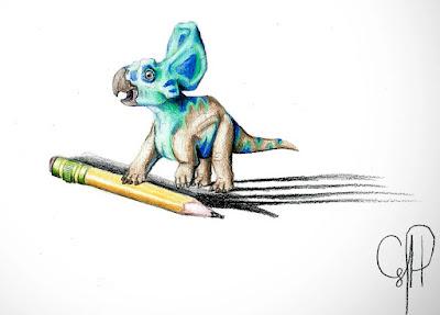 El #aprilceratops de Gabriel Henning